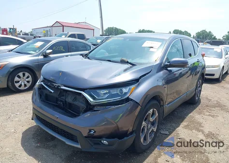 2018 Honda Cr-V Ex из США, поврежденный, VIN 7FARW1H50JE024253